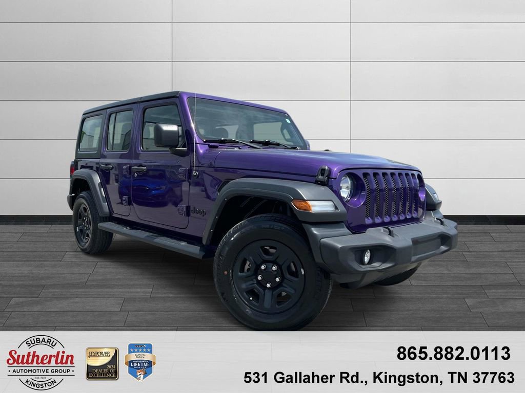 Used 2023 Jeep Wrangler Unlimited Sport AWD/4WD image 1