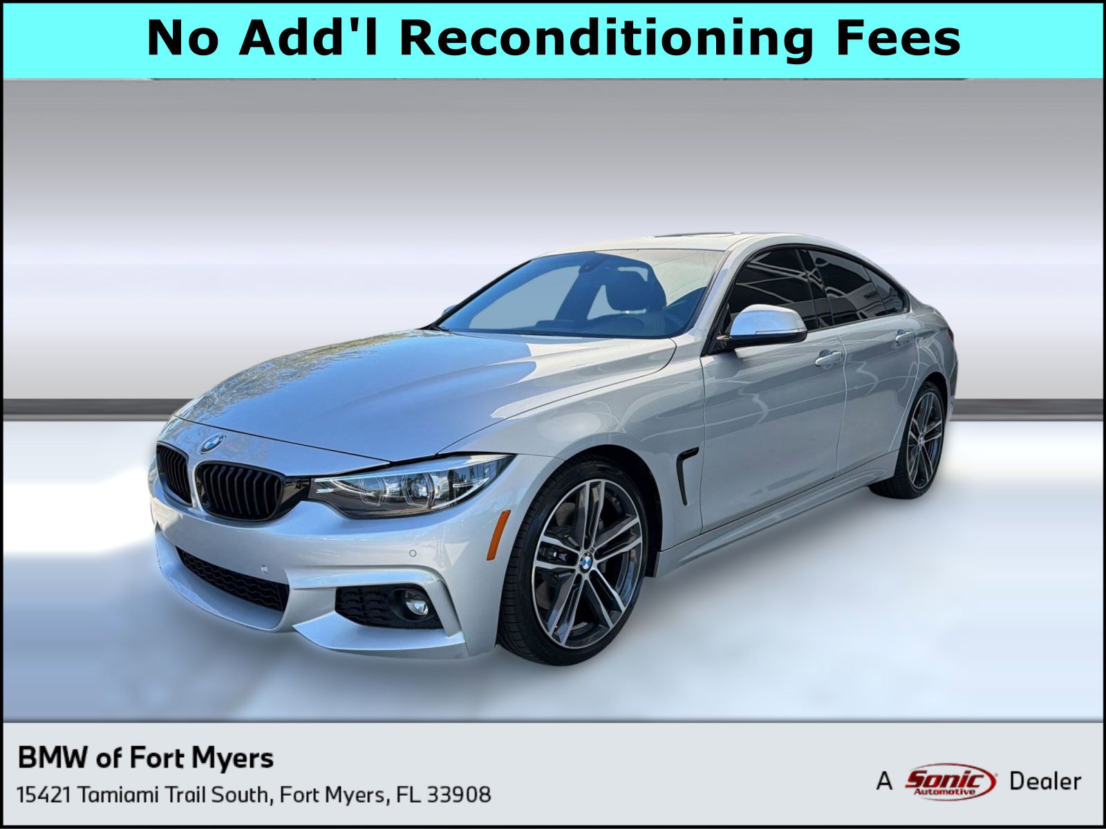 Used 2019 BMW 430i Gran Coupe w/ M Sport Package image 1