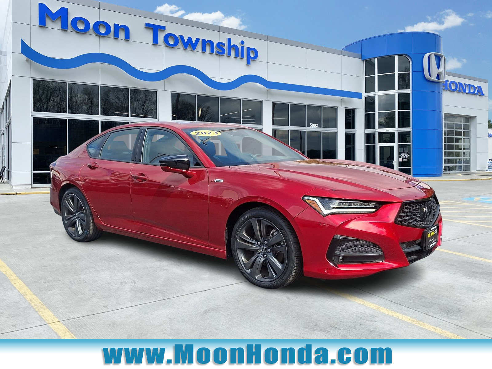 Used 2023 Acura TLX w/ A-SPEC Package AWD/4WD image 1