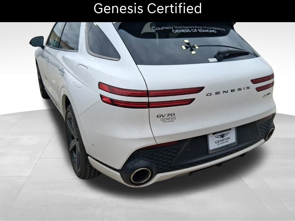 Certified 2025 Genesis GV70 3.5T Sport w/ Sport Prestige Package image 3