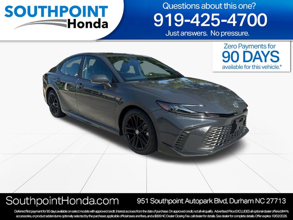 Used 2025 Toyota Camry SE FWD 360° Tour