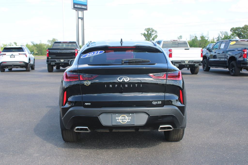 Used 2025 INFINITI QX55 Luxe w/ Accent Package AWD/4WD image 8