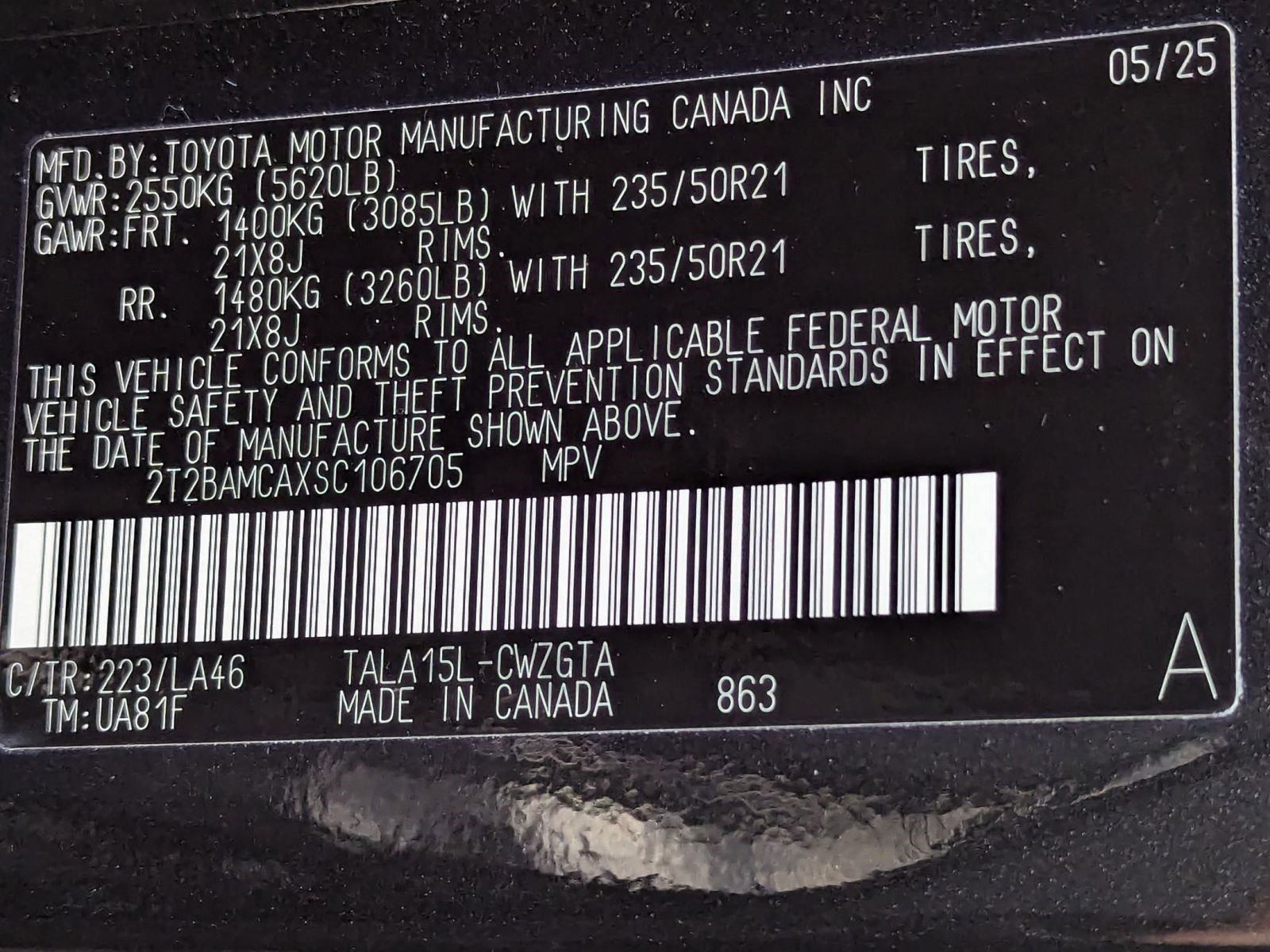 Certified 2025 Lexus RX 350 w/ Luxury Package image 19