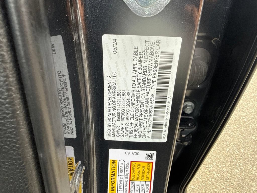 Used 2024 Honda Accord EX image 25