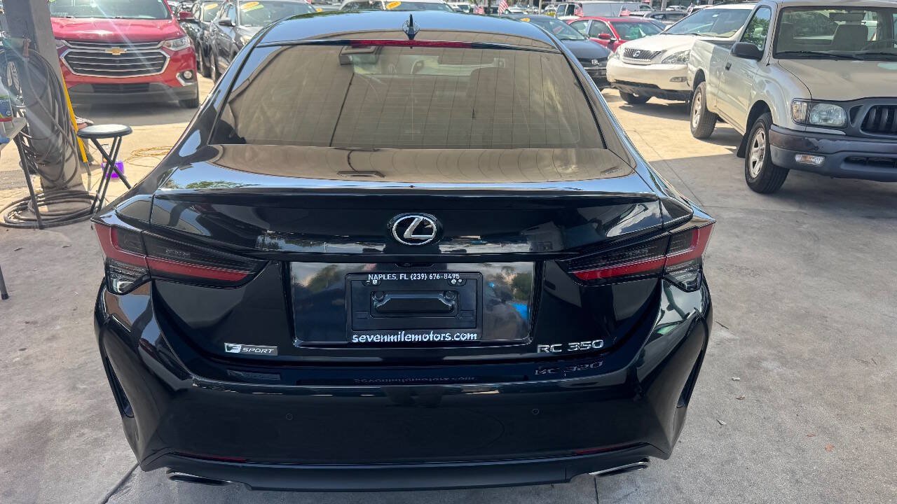 Used 2019 Lexus RC 350 F Sport RWD image 6