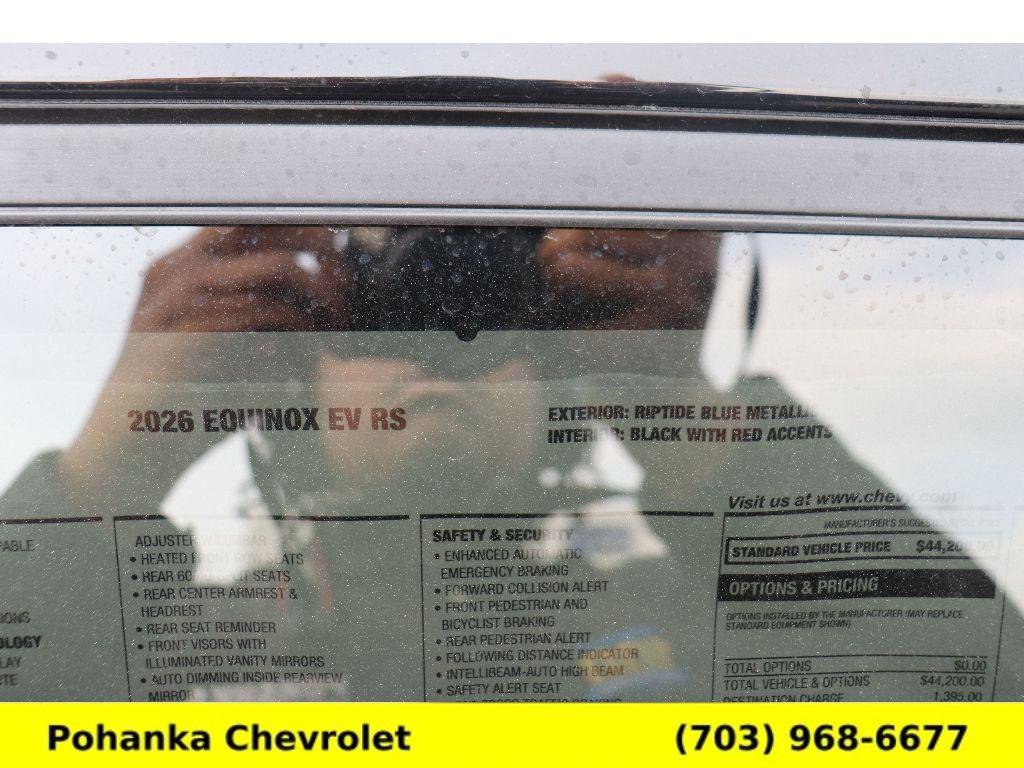 New 2026 Chevrolet Equinox EV RS FWD image 30