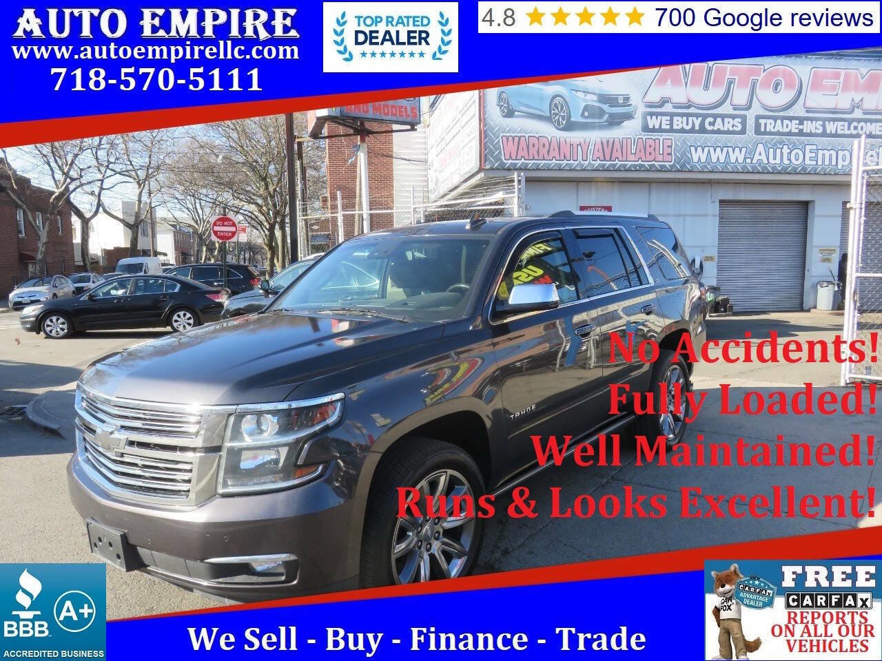 Used 2015 Chevrolet Tahoe LTZ image 1