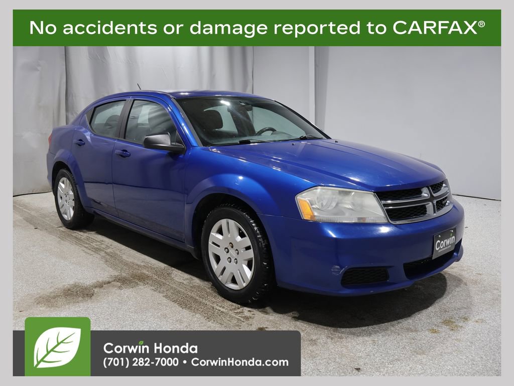 Used 2014 Dodge Avenger SE 360° Tour