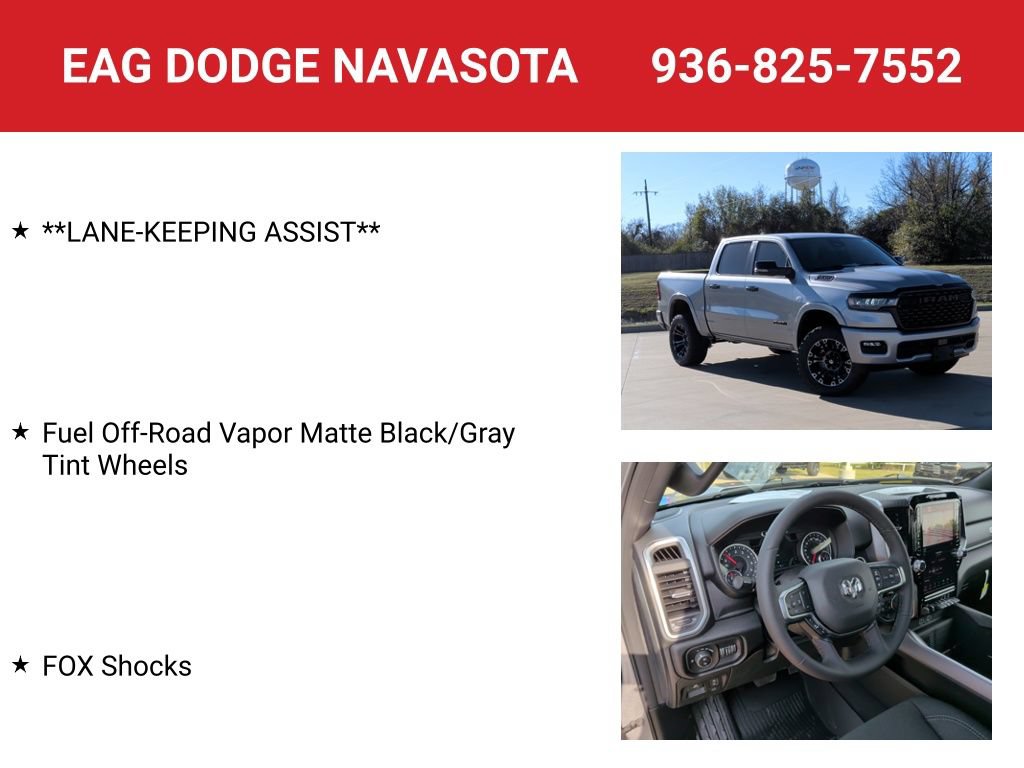 New 2026 RAM 1500 Lone Star AWD/4WD image 8