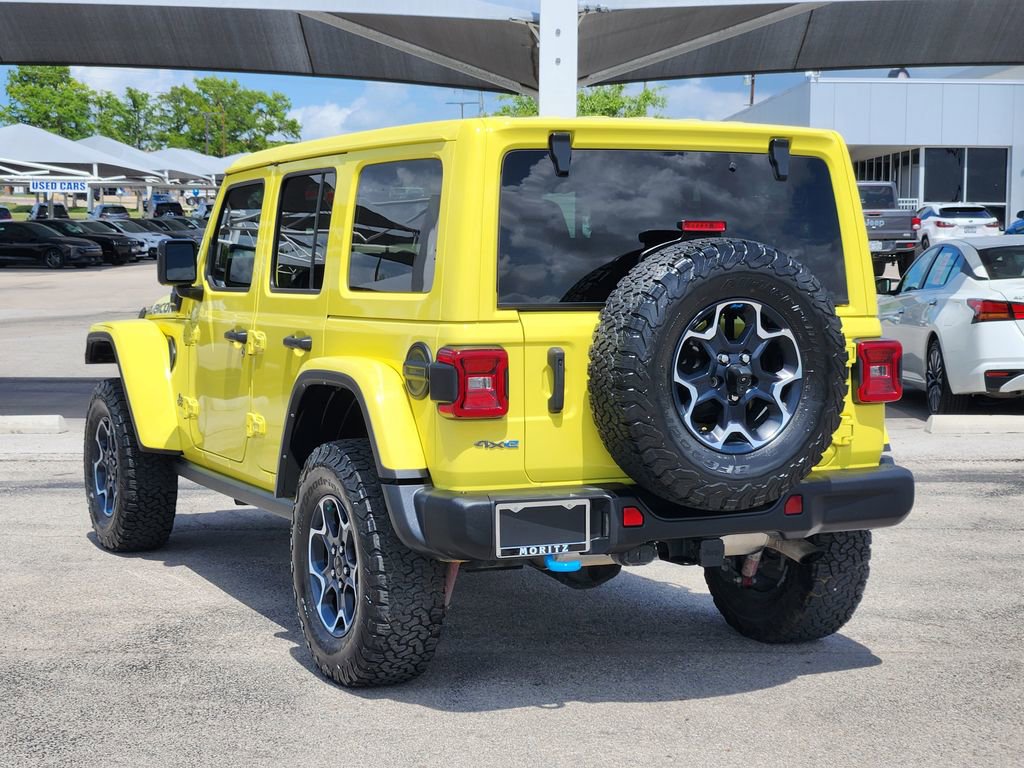 Used 2022 Jeep Wrangler Unlimited Rubicon 4xe w/ Steel Bumper Group image 7