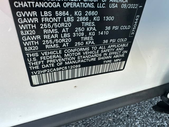 Used 2023 Volkswagen Atlas SE AWD/4WD image 17