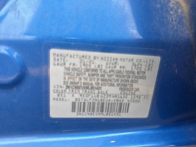 Used 2021 Nissan Versa SV FWD image 21