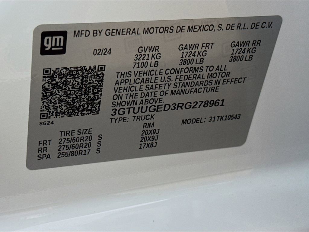 Used 2024 GMC Sierra 1500 Denali w/ Technology Package image 33