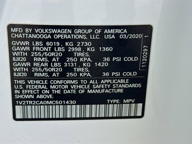 Used 2021 Volkswagen Atlas SEL Premium AWD/4WD image 35