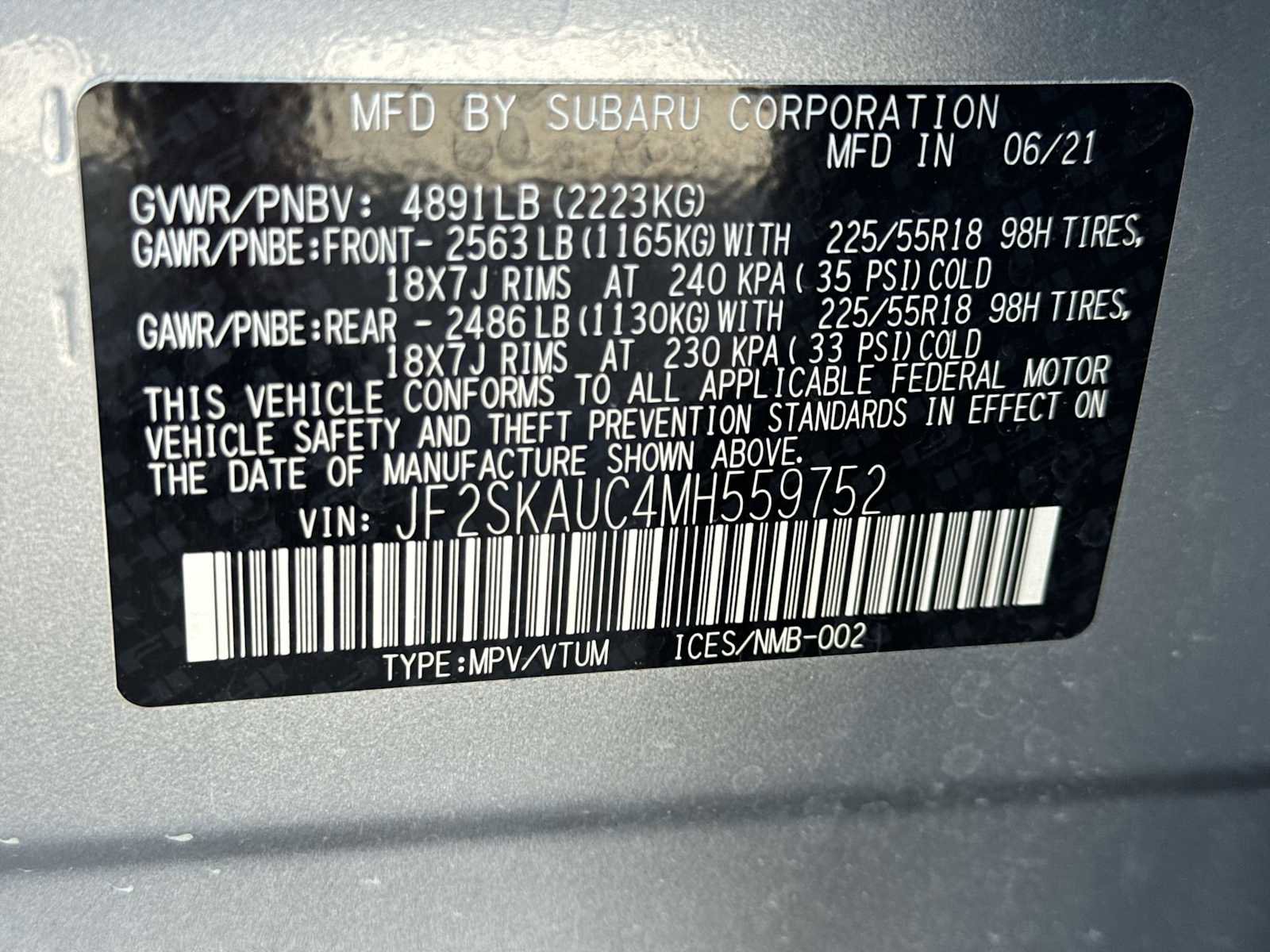 Used 2021 Subaru Forester Limited w/ Popular Package #3 image 36