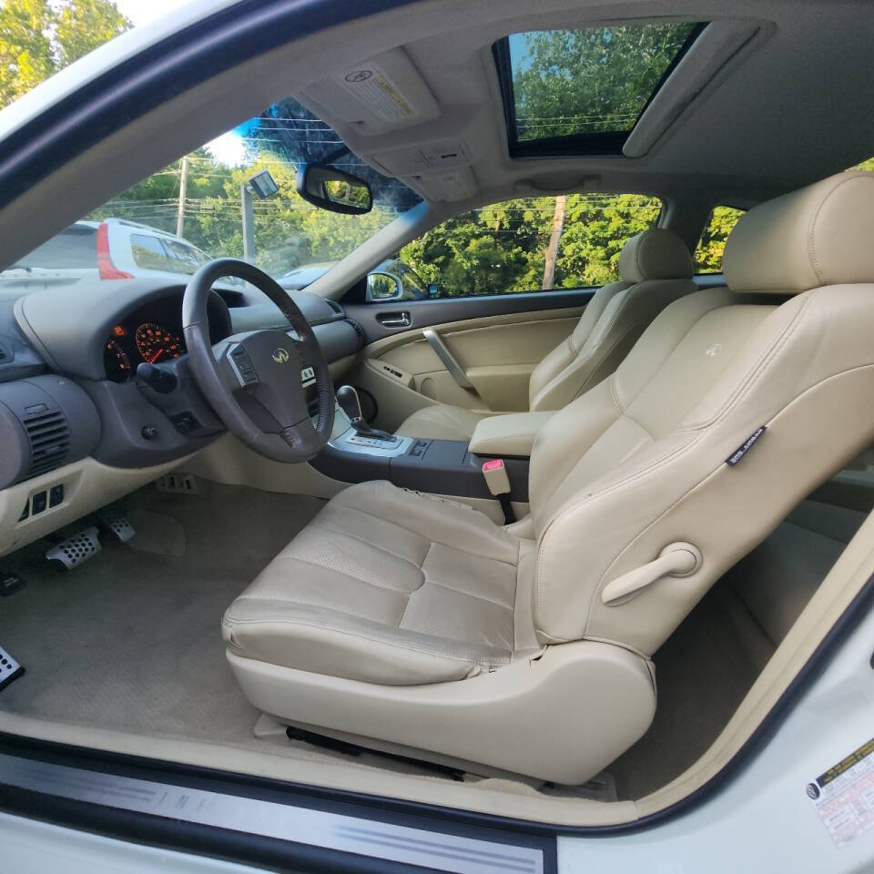 Used 2005 INFINITI G35 Coupe w/ (P01) Premium Pkg RWD image 10
