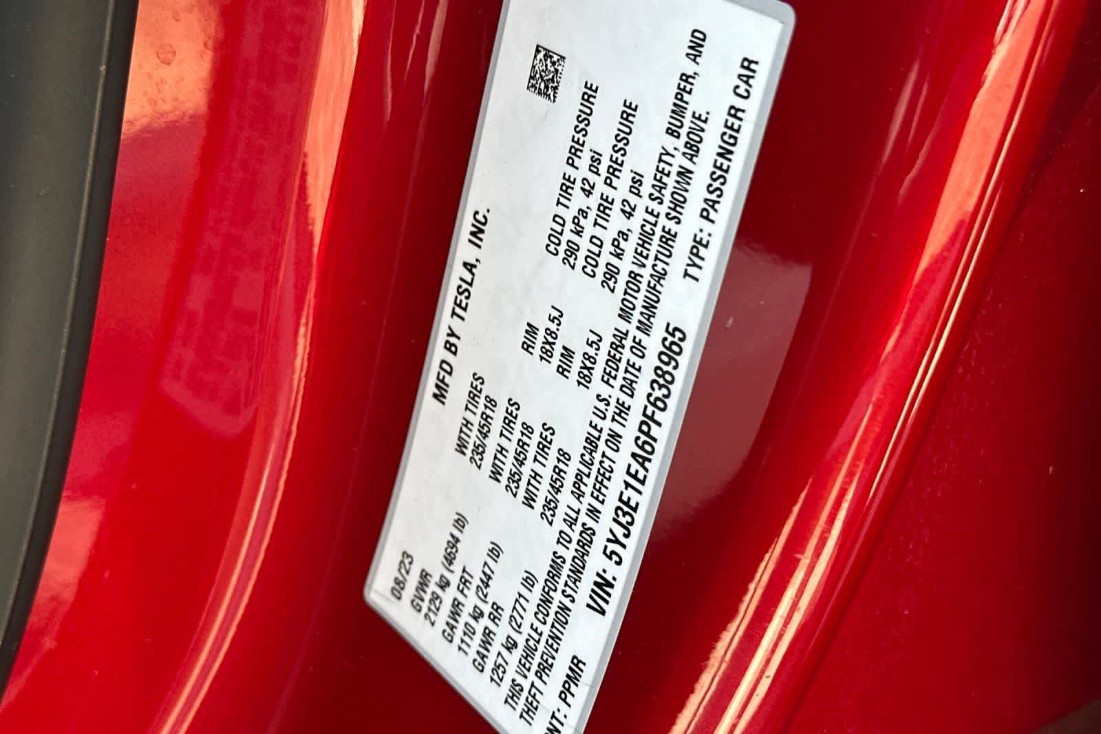 Used 2023 Tesla Model 3 Standard Range RWD image 26