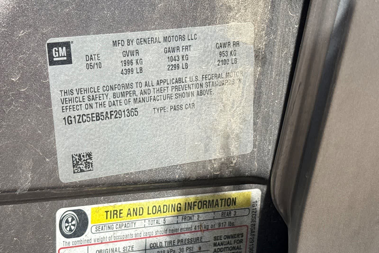 Used 2010 Chevrolet Malibu LT w/ Power Convenience Package FWD image 23