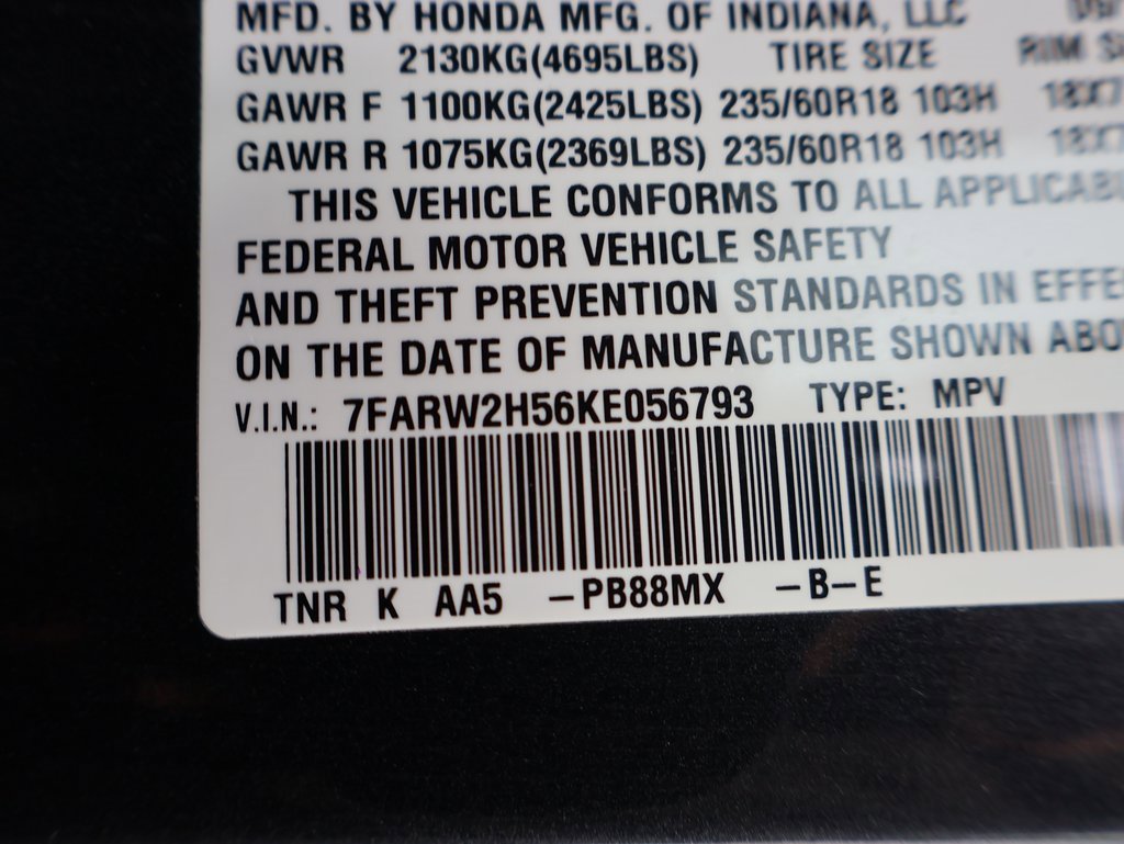 Certified 2019 Honda CR-V EX image 33