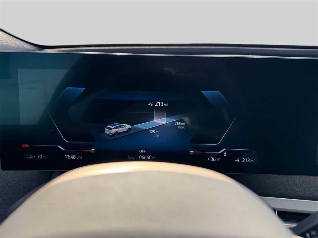 Certified 2025 BMW iX xDrive50 w/ Sport Package image 13