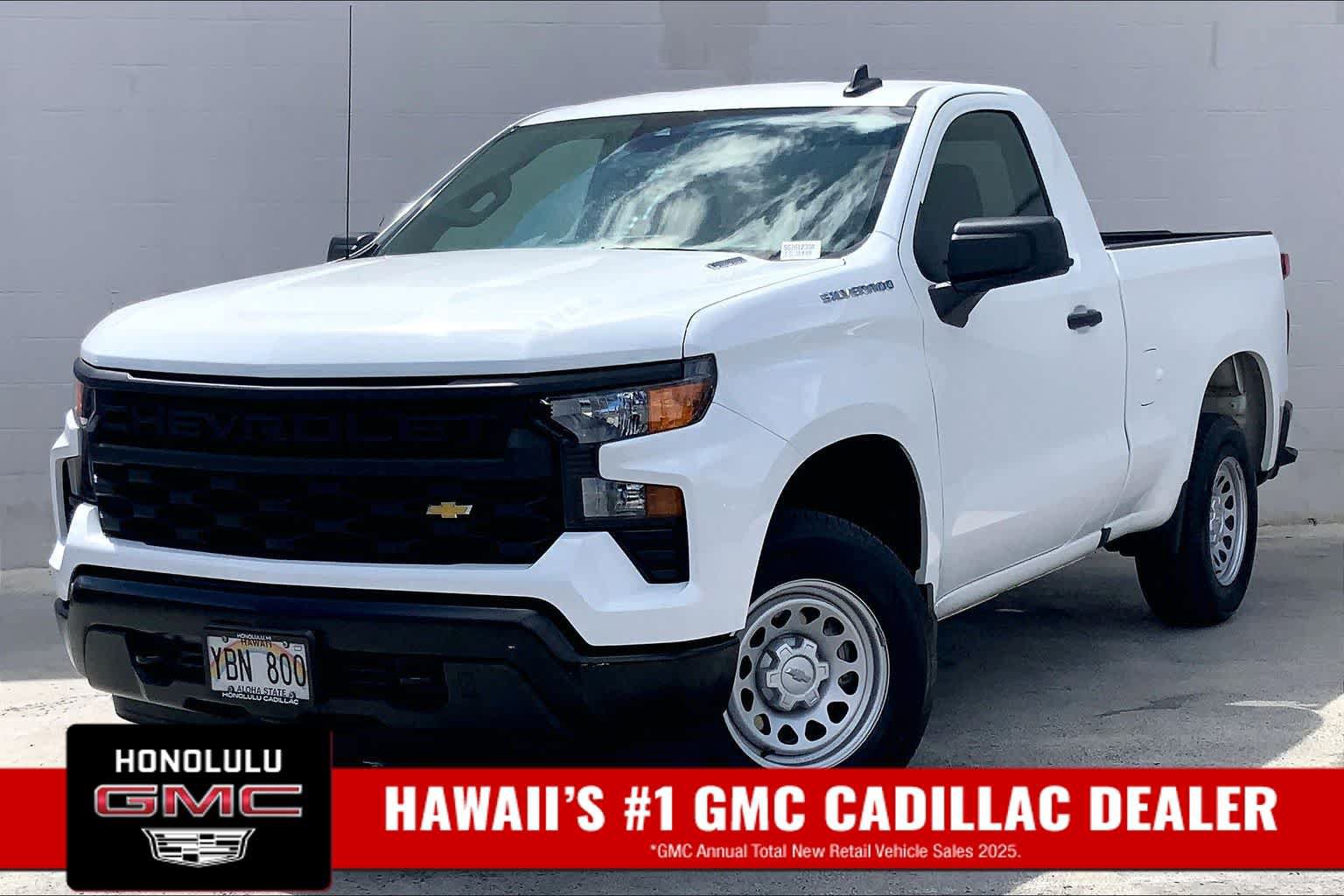 Used 2025 Chevrolet Silverado 1500 W/T w/ WT Value Package RWD image 1
