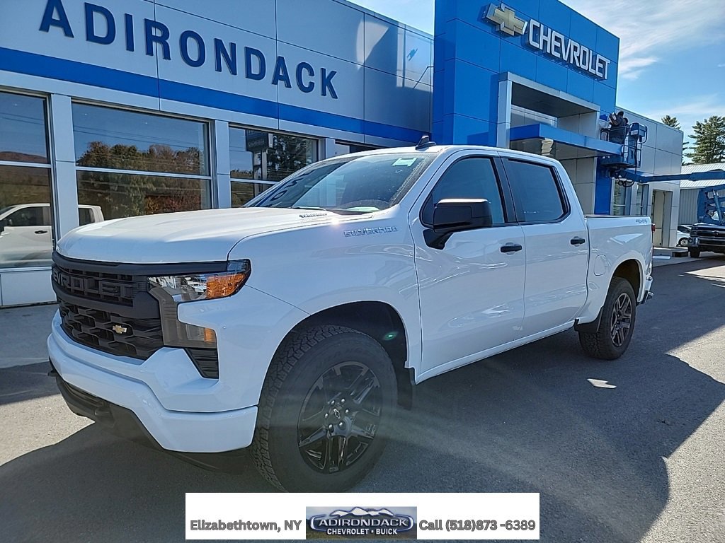 New 2026 Chevrolet Silverado 1500 Custom w/ Turbomax Blackout Package image 1