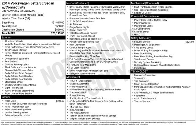 Used 2014 Volkswagen Jetta SE FWD image 5
