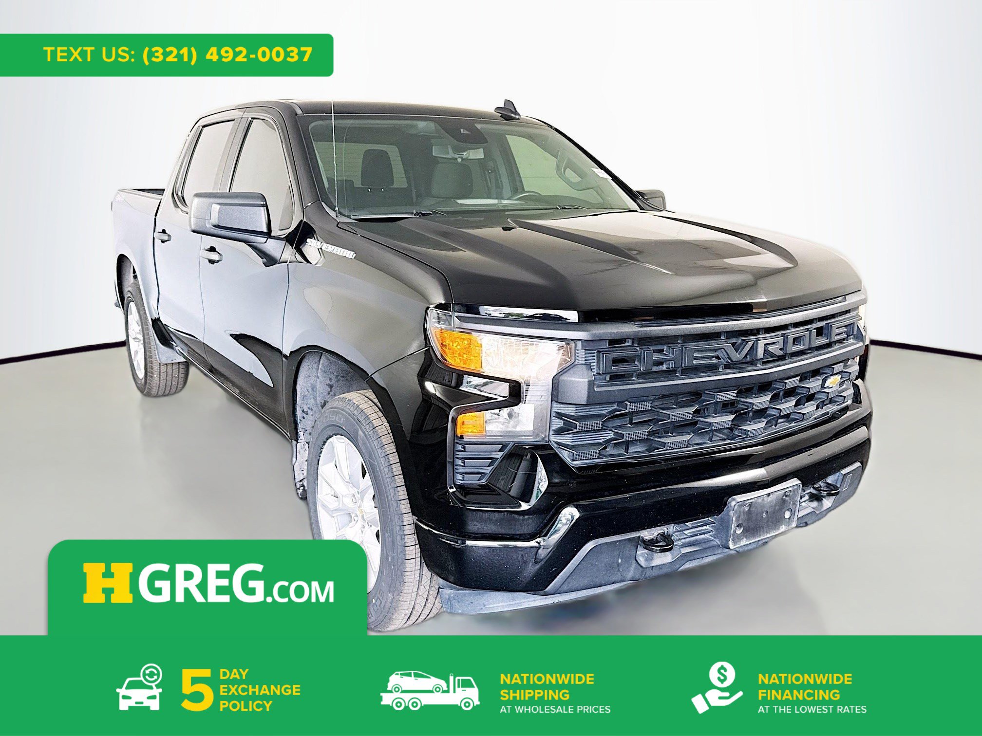 Used 2022 Chevrolet Silverado 1500 Custom image 1