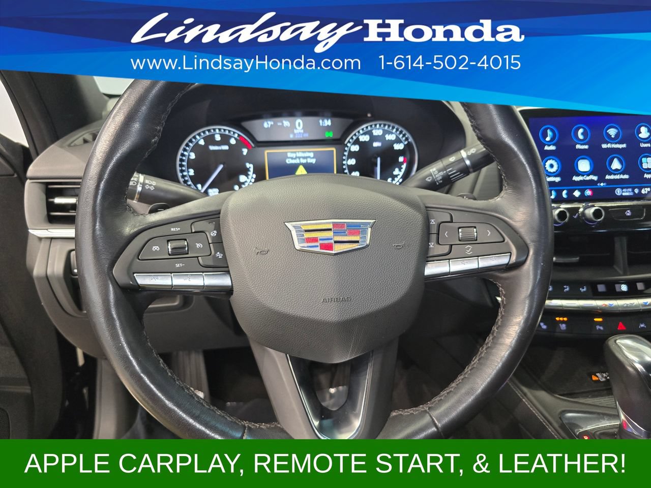 Used 2024 Cadillac CT4 Premium Luxury w/ Climate Package RWD image 14