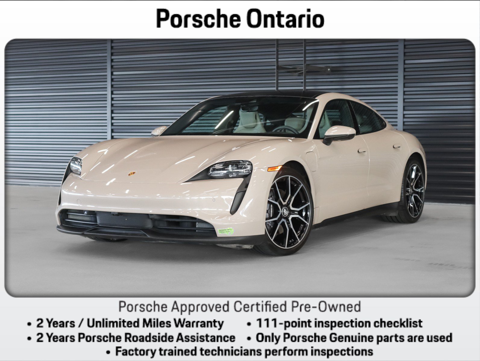 Certified 2023 Porsche Taycan RWD video 1