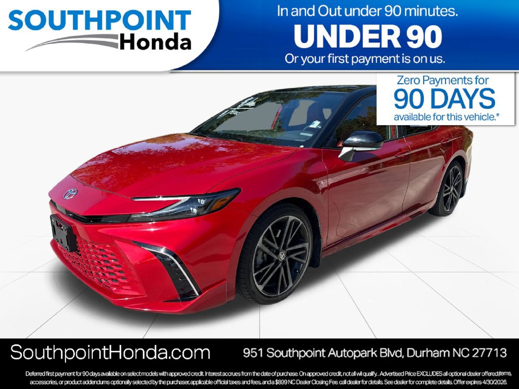 Used 2025 Toyota Camry XSE FWD image 3