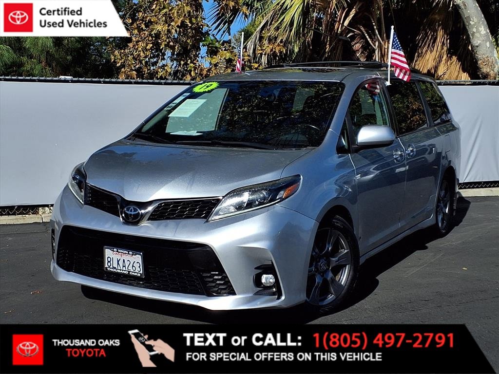Certified 2019 Toyota Sienna SE Premium