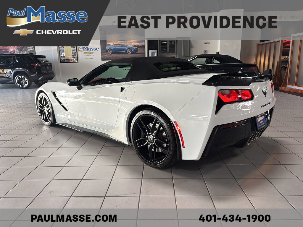 Certified 2015 Chevrolet Corvette Stingray Convertible w/ 3LT Preferred Equipment Group RWD image 5