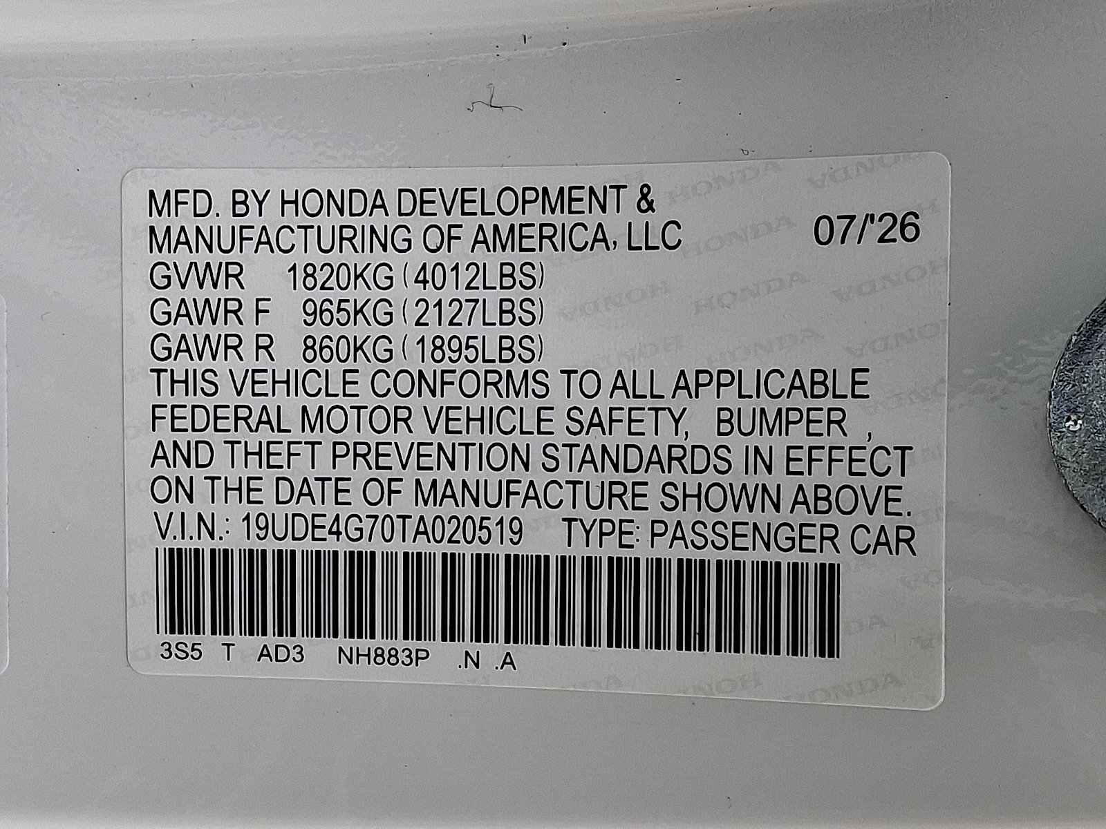 New 2026 Acura Integra A-Spec w/ Technology Package FWD image 18