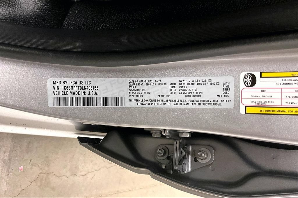 Used 2020 RAM 1500 Big Horn AWD/4WD image 20
