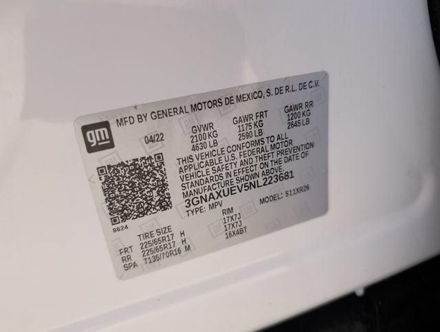 Used 2022 Chevrolet Equinox LT AWD/4WD image 28