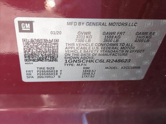 Used 2020 Chevrolet Suburban LT w/ Luxury Package image 25