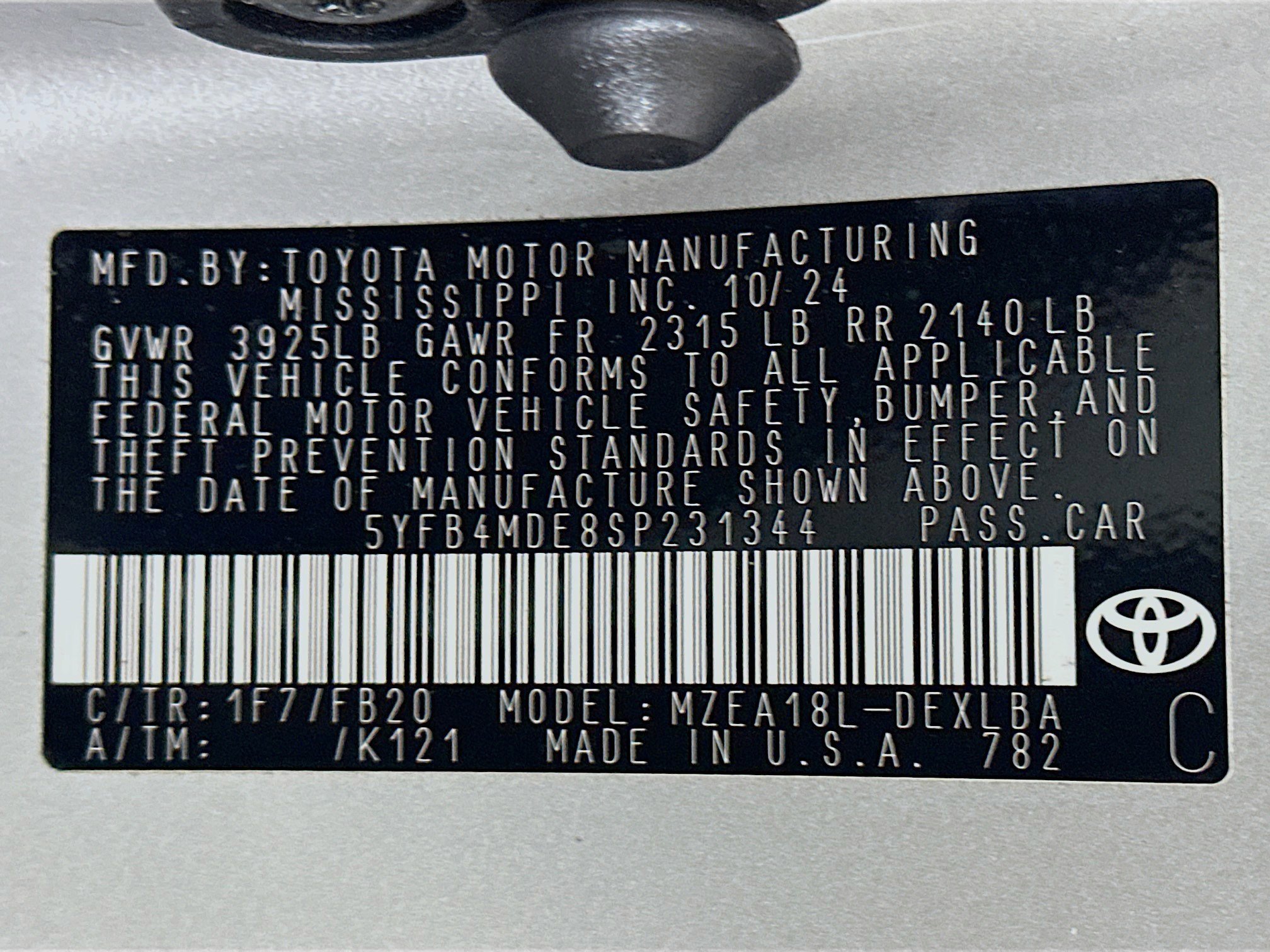 Used 2025 Toyota Corolla LE image 12