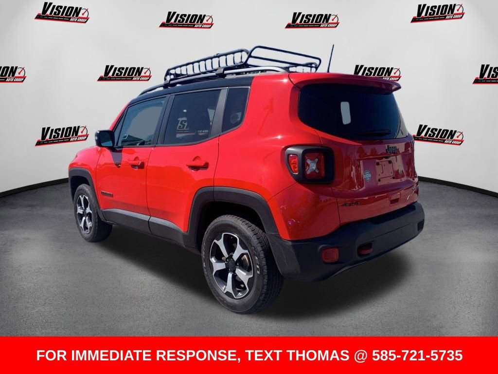 Used 2021 Jeep Renegade Trailhawk AWD/4WD video 3