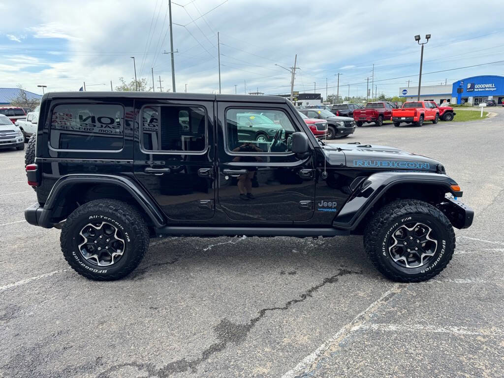 Used 2021 Jeep Wrangler Unlimited Rubicon 4xe w/ Steel Bumper Group image 6