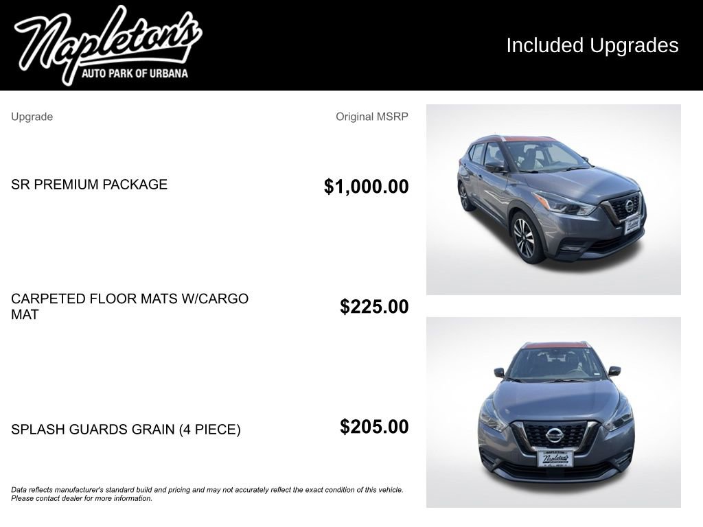 Used 2020 Nissan Kicks SR w/ SR Premium Package FWD image 2