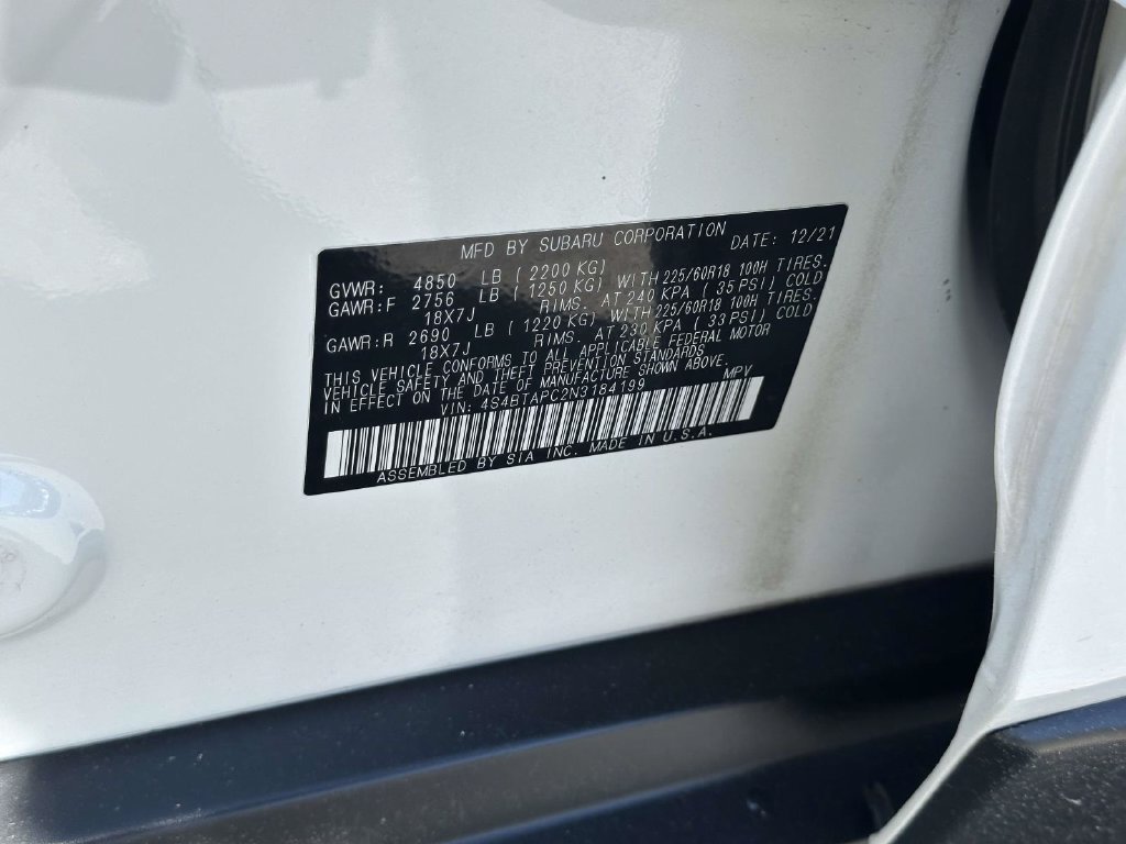 Used 2022 Subaru Outback Touring AWD/4WD image 13