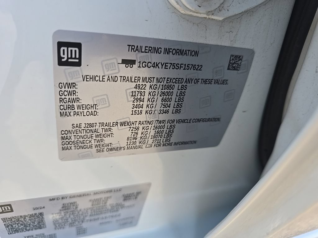 Used 2025 Chevrolet Silverado 2500 ZR2 w/ Technology Package AWD/4WD image 17