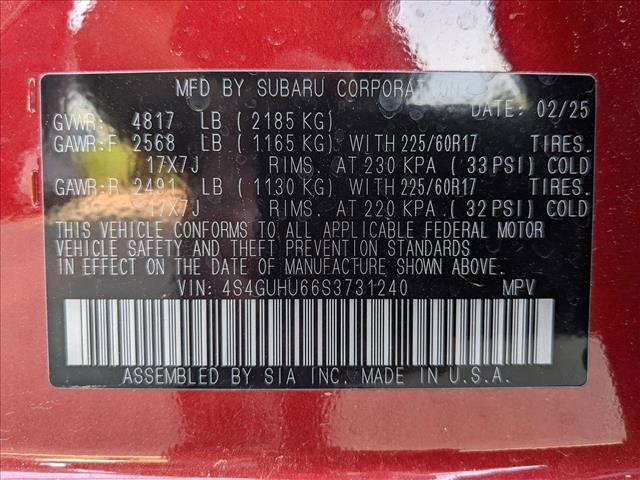 Used 2025 Subaru Crosstrek 2.5i Wilderness image 17