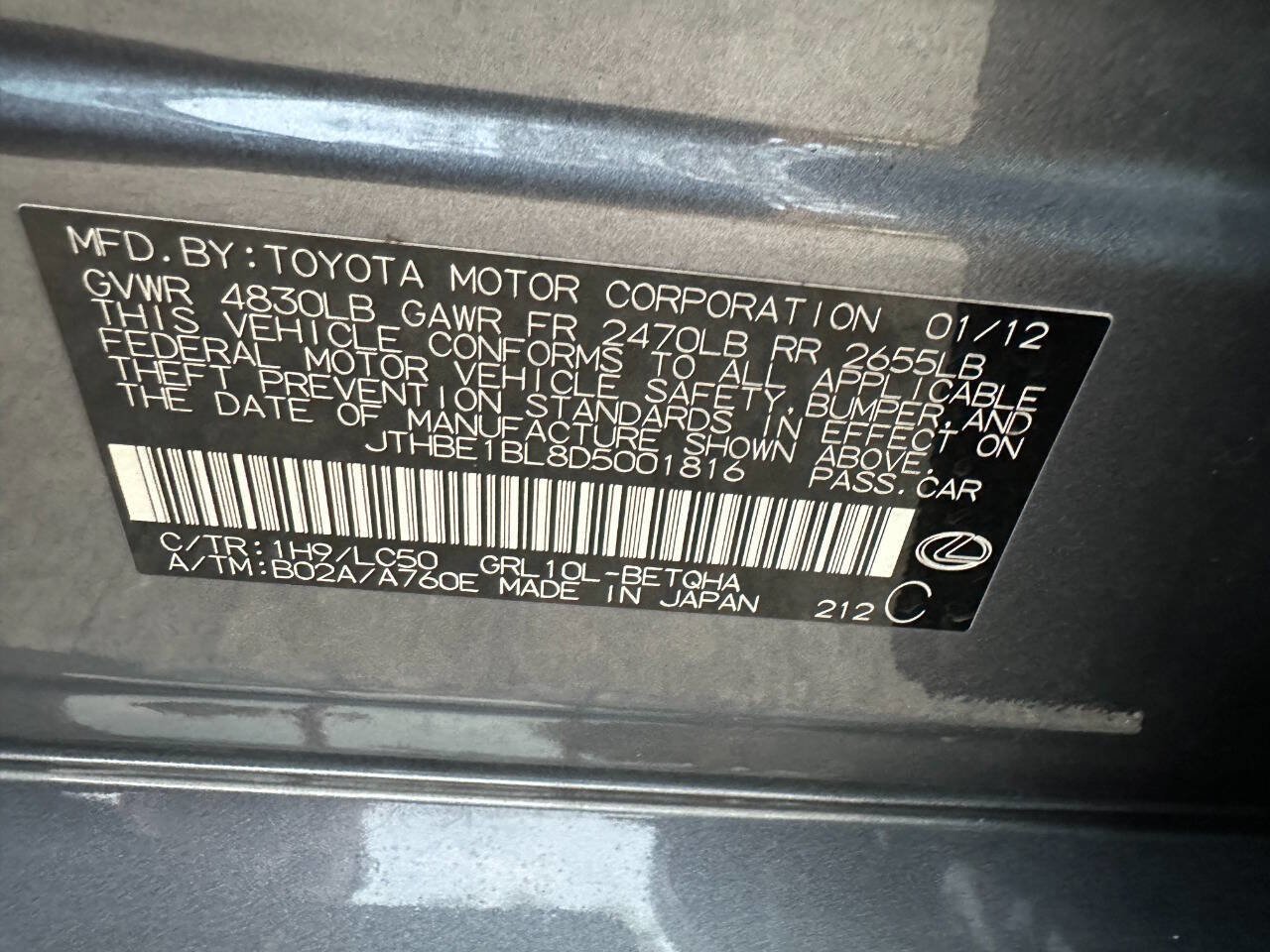 Used 2013 Lexus GS 350 image 36