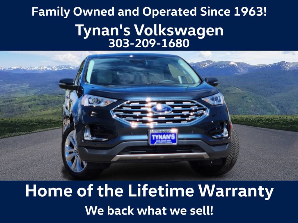 Used 2022 Ford Edge Titanium w/ Class II Trailer Tow Package