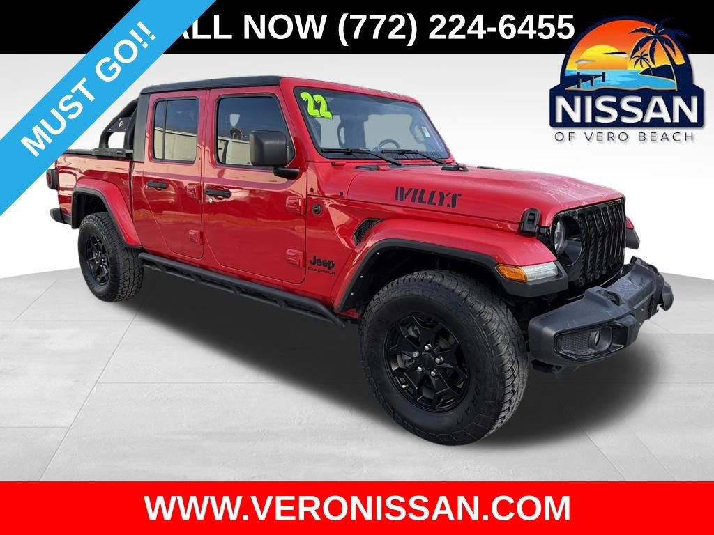 Used 2022 Jeep Gladiator Willys