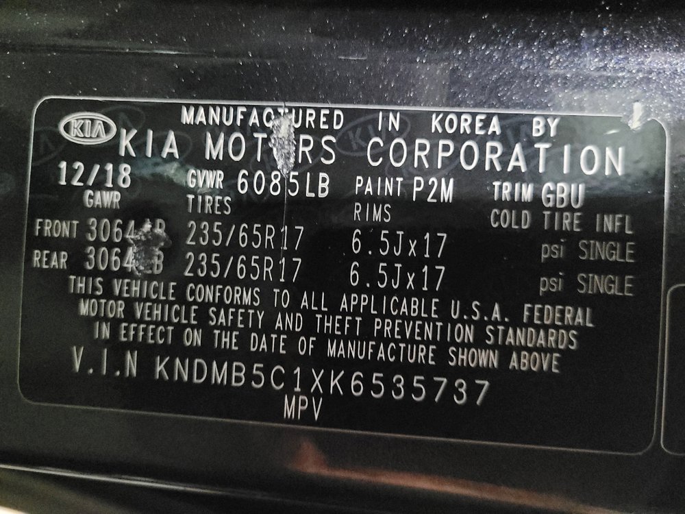 Used 2019 Kia Sedona LX FWD image 33