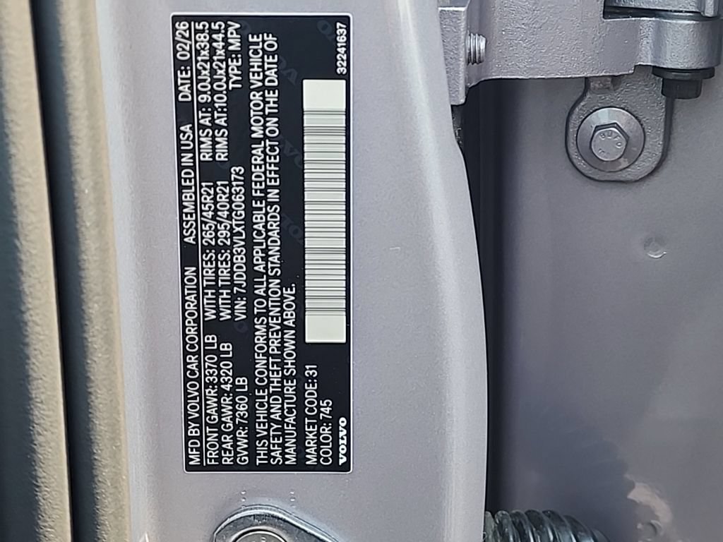 New 2026 Volvo EX90 Ultra AWD/4WD image 30