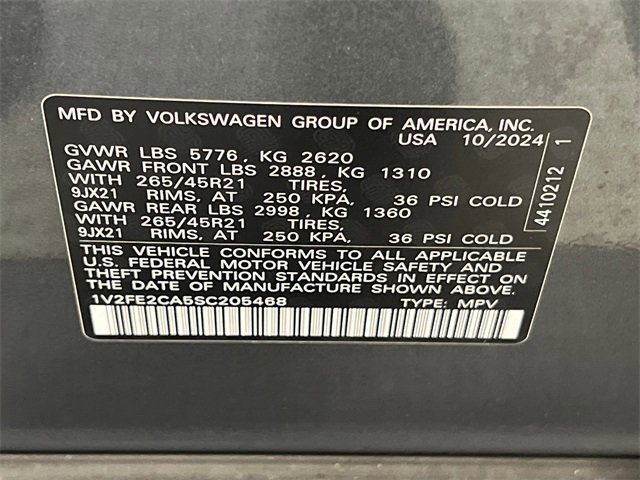 Certified 2025 Volkswagen Atlas Cross Sport SEL Premium R-Line image 30